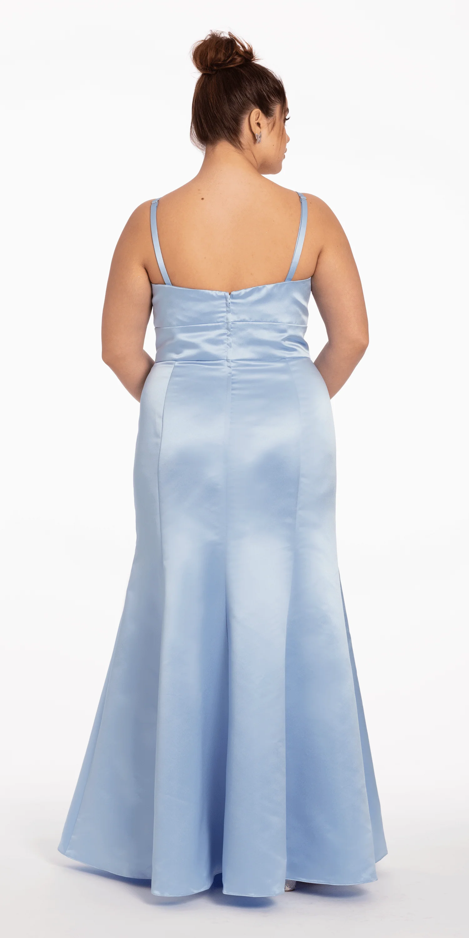 Satin Mermaid Sweetheart Dress - Plus - Image 3